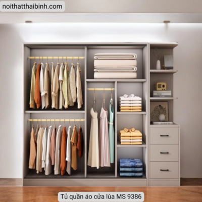 Kích thước tủ quần áo cửa lùa tphcm