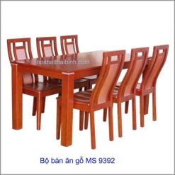 Bộ bàn ăn gỗ MS 9392