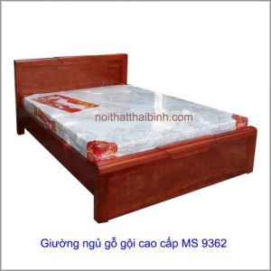 giường ngủ gỗ tự nhiên 9362