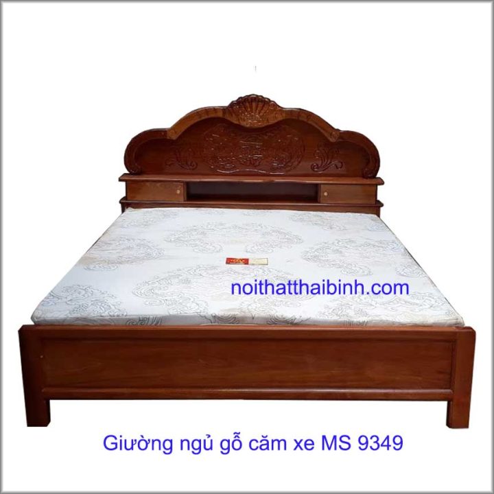 giường ngủ gỗ căm xe 9249