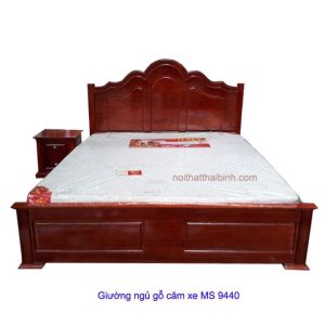 Giường ngủ gỗ căm xe MS 9440