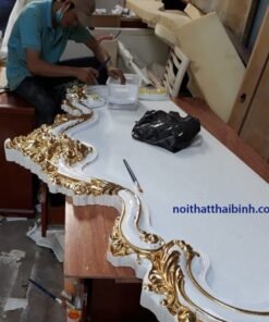 Nội thất dát vàng đẹp sang trọng