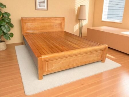 Giá giường gỗ sồi | Giá giường gỗ gõ đỏ