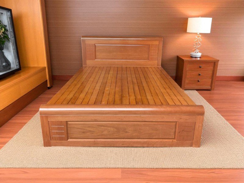 Bảng giá giường gỗ tự nhiên