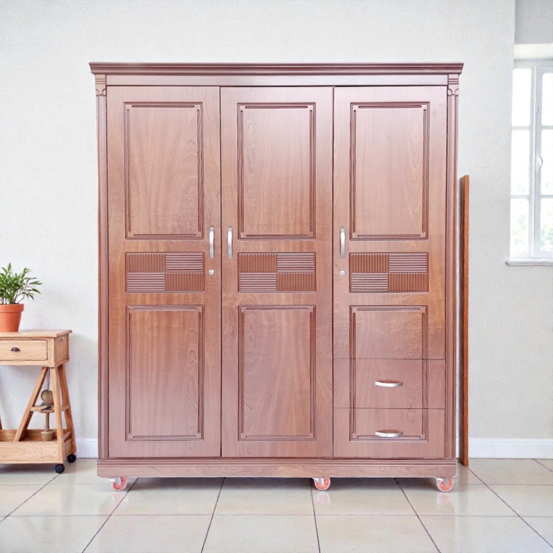 Tủ quần áo 3 cánh phù hợp cho gia đình có nhiều thành viên