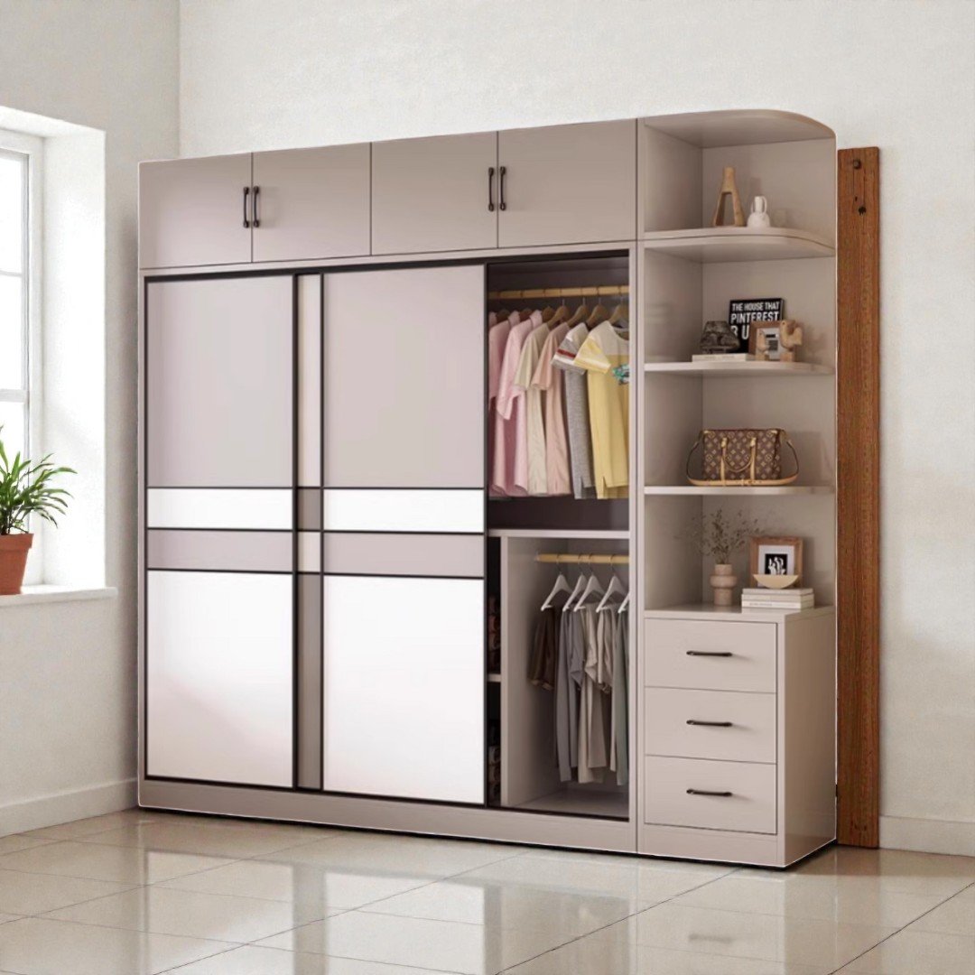 Tủ quần áo gỗ tự nhiên cao cấp bền đẹp theo thời gian