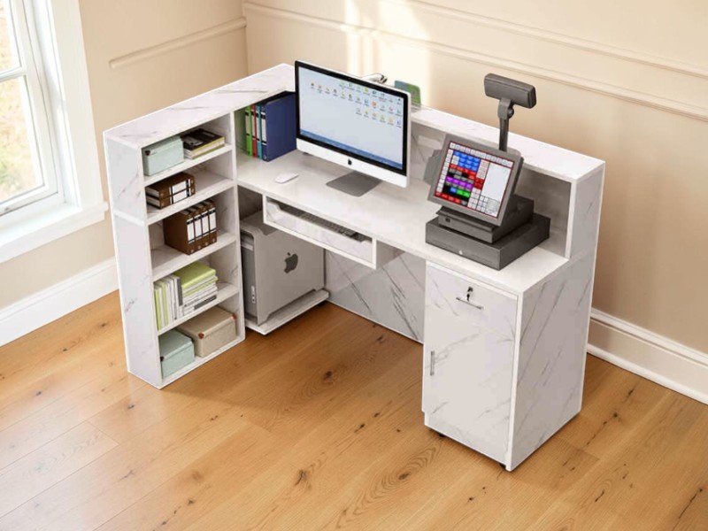 Quầy tiếp tân khách sạn 5 sao Quầy tiếp tân khách sạn 5 sao cao cấp mặt liền lạc sang trọng