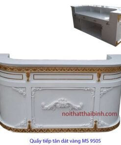 Quầy tiếp tân sang trọng