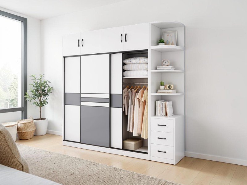 Nơi bán tủ quần áo hiện đại tại quận 6 giao lắp tận nhà