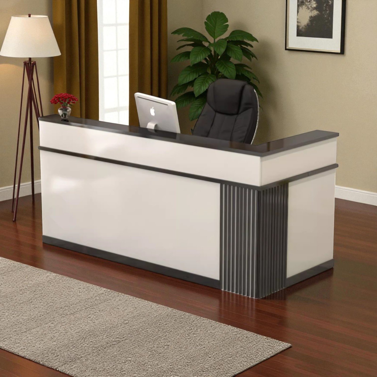 Quầy lễ tân hiện đại