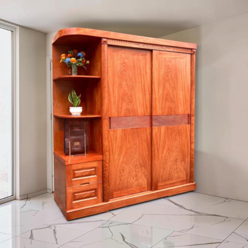 Nơi Bán Tủ Quần Áo Cánh Trượt Đẹp Uy Tín Tại TPHCM Tủ cánh trượt kịch trần liền khối