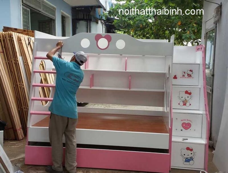 Bộ nội thất phòng ngủ trẻ em đẹp 3 Bộ nội thất phòng ngủ trẻ em đẹp