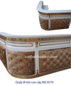 Quầy lễ tân hiện đại cao cấp