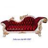 Sofa cao cấp hiện đại sang trọng dát vàng