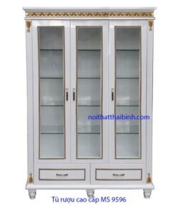 Tủ rượu cao cấp dát vàng