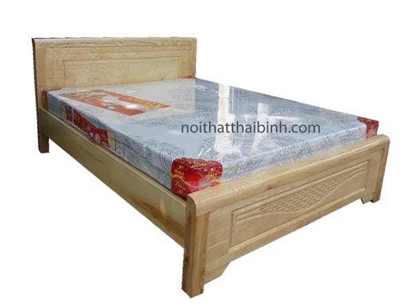 Giá giường ngủ gỗ sồi