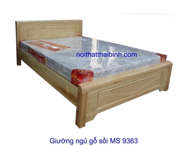 giường ngủ gỗ sồi tphcm