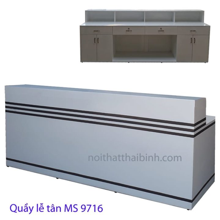 Quầy lễ tân 2m4