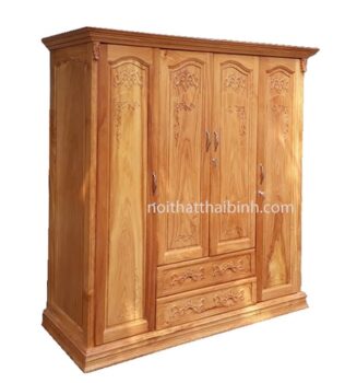 Mua tủ quần áo gỗ gõ đỏ ở đâu tại Tphcm
