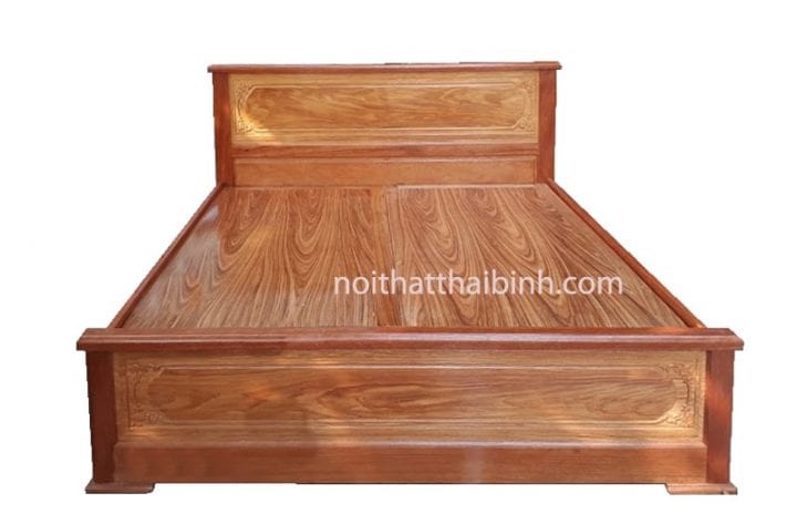 Mẫu giường ngủ bằng gỗ đẹp tphcm