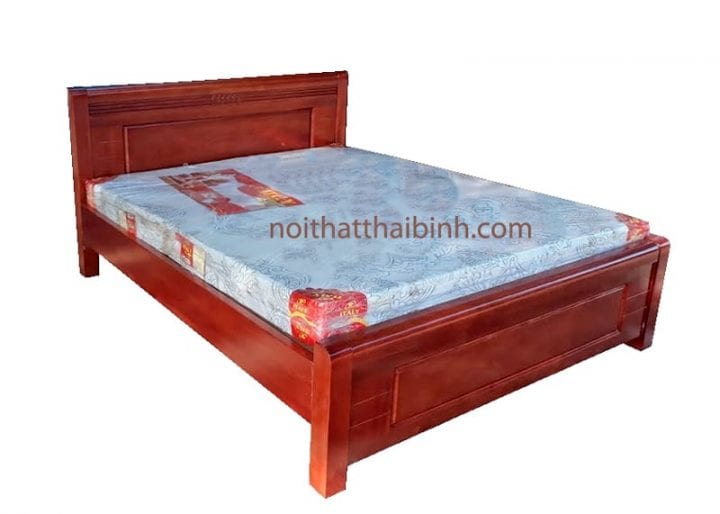 Mẫu giường ngủ bằng gỗ đẹp tphcm