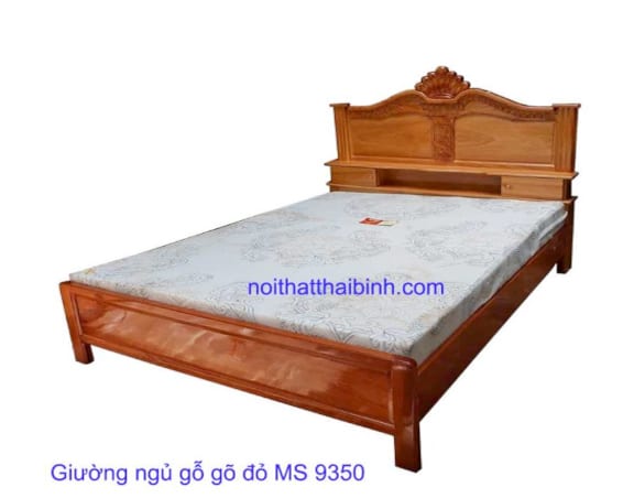 mẫu giường ngủ gỗ đẹp