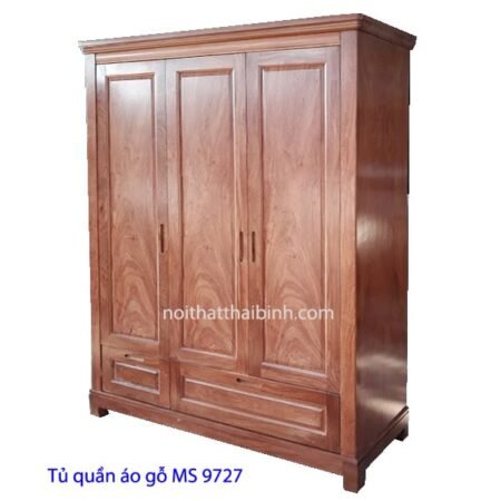 Tủ quần áo gỗ tự nhiên giá rẻ tphcm