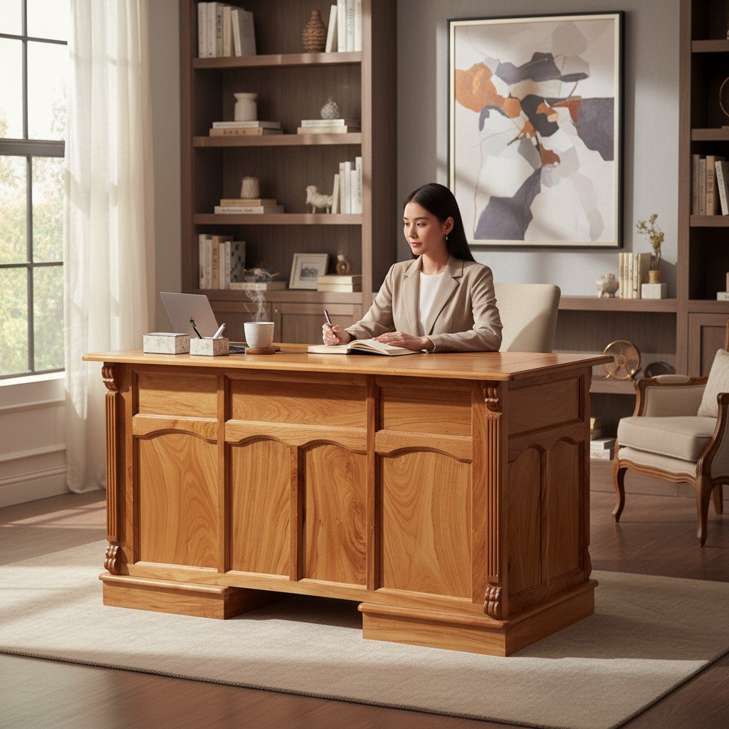 Bộ Bàn Làm Việc Giá Rẻ - Giải Pháp Hoàn Hảo Cho Không Gian Làm Việc Hiện Đại 24 Bàn làm việc liền kệ sách giá rẻ đa năng cho phòng ngủ