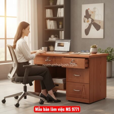 Mẫu bàn làm việc MS 9771