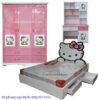 Bộ phòng ngủ Hello Kitty xinh xắn