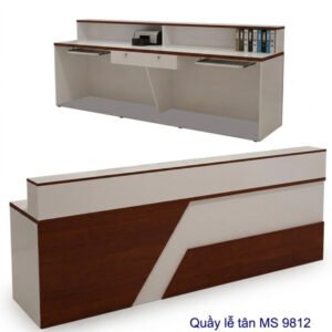 Quầy lễ tân khách sạn đẹp tphcm MS 9812