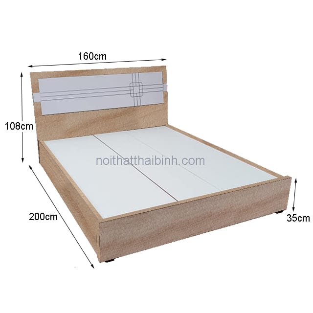 Kích thước giường ngủ mfc hiện đại