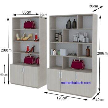 Lựa chọn kệ trưng bày túi xách phù hợp nhu cầu như thế nào?