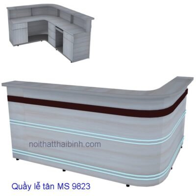 Thiết kế quầy lễ tân đẹp