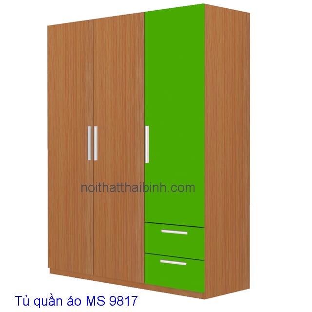 Giá tủ quần áo gỗ công nghiệp