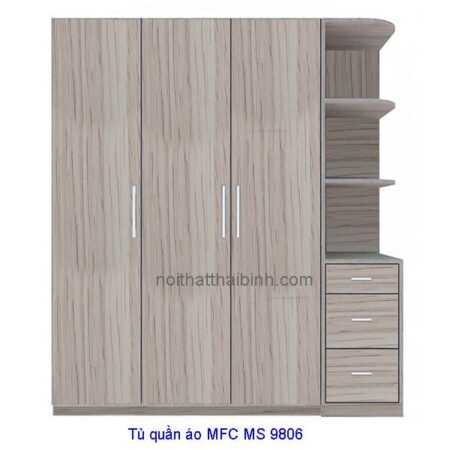 Tủ quần áo mfc hiện đại