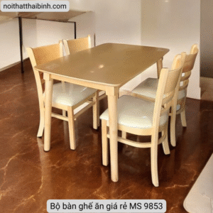 Bộ bàn ghế ăn giá rẻ