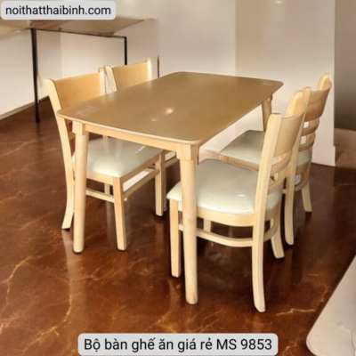 Bộ bàn ghế ăn giá rẻ