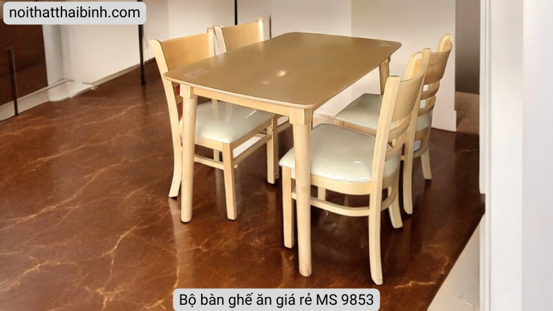 Bộ bàn ghế ăn giá rẻ