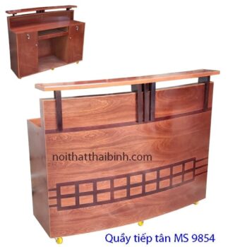 Quầy lễ tân đẹp tphcm