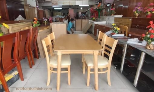 Bộ bàn ghế ăn giá rẻ MS 9853 - Ảnh 4