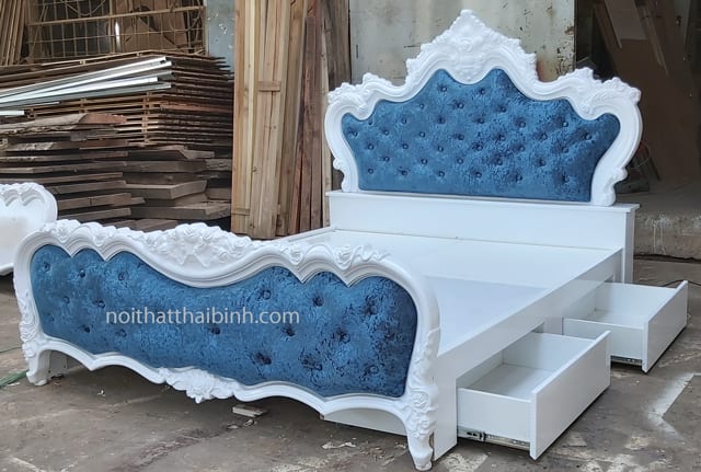 Giường ngủ có ngăn kéo hiện đại chất lượng cao