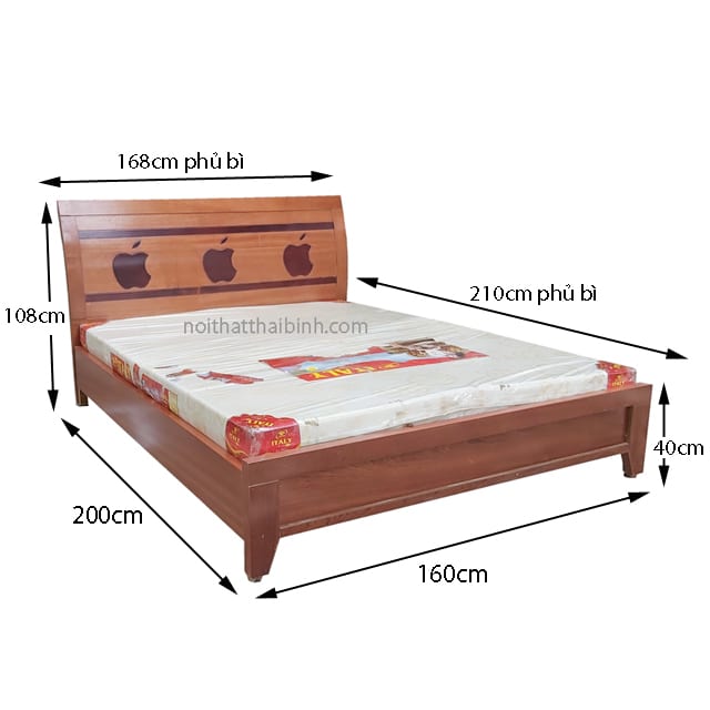 Kích thước giường ngủ đẹp giá rẻ tại tphcm
