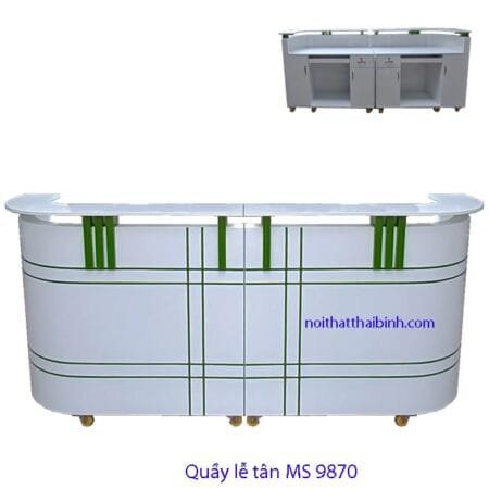 Quầy lễ tân lắp ghép