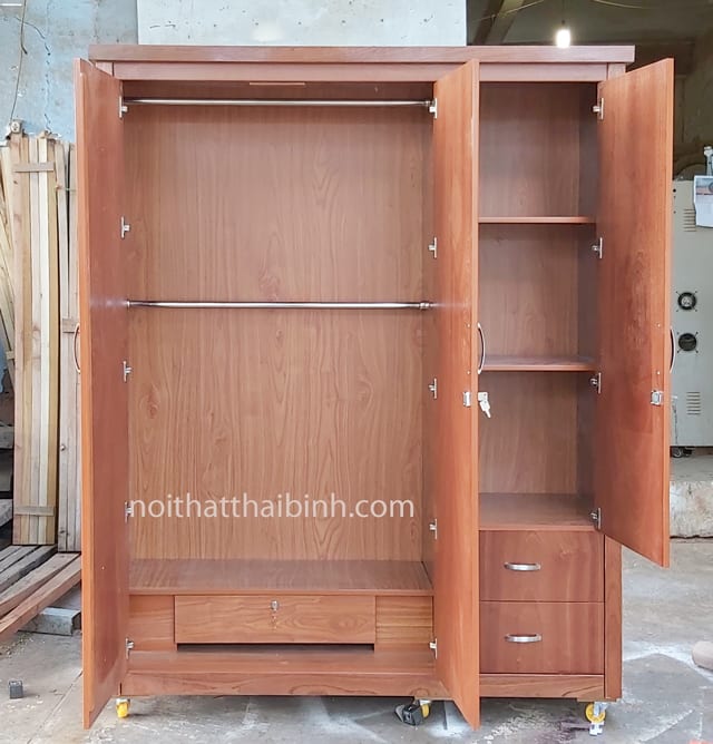 Thiết kế tủ quần áo 1 6m