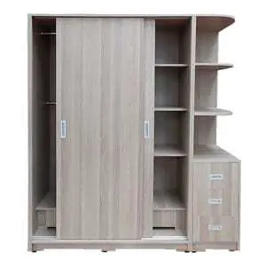 Tủ quần áo cửa lùa 2 cánh MS 9873 Giá bán = 8.000.000 đ 12 Tủ quần áo cửa lùa 2 cánh MS 9873