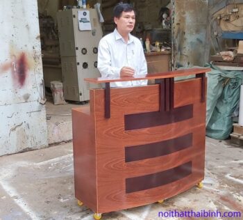 Tư vấn thiết kế quầy lễ tân nhà hàng đẹp nhất