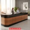 Quầy tiếp tân dài MS 9936 3 Quầy tiếp tân dài MS 9936