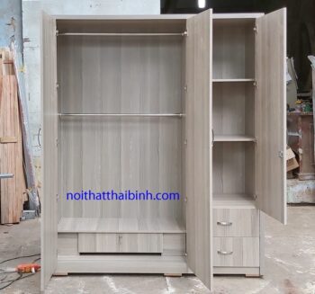 Cửa hàng bán tủ quần áo gỗ đơn giản chất lượng nhất hiện nay