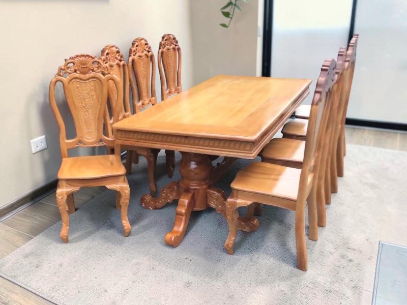 Chọn Bàn Ghế Ăn Gỗ Bền Đẹp Đúng Chuẩn Cho Gia Đình Việt Bàn ghế ăn gỗ tự nhiên